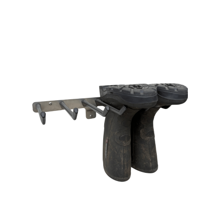 Støvleophæng 2 par støvler - Rustfri/Plast