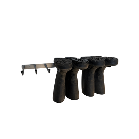 Støvleophæng 3 par støvler - Rustfri/Plast