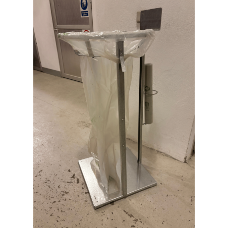 Affaldsstativ til store miljø affaldsposer - 240 liters med hank.