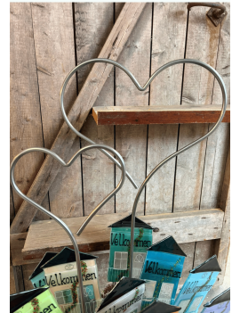 Hjerte på spyd (Sæt med 2...